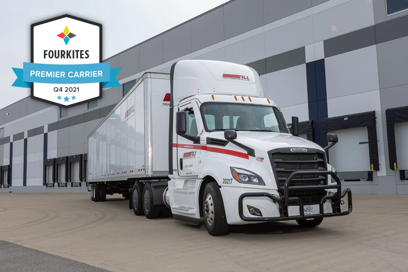 All Truck Transportation Co., Inc. Selected for FourKites’ Q4 2021 Premier Carrier List